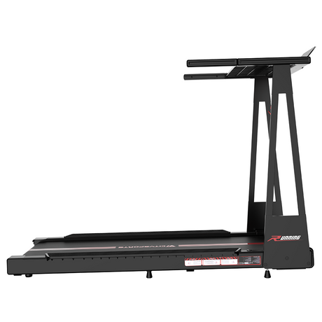 CITYSPORTS HG6 — Treadmill 1400W, 1–12 km/h, incline 3 levels | Foldable, Black